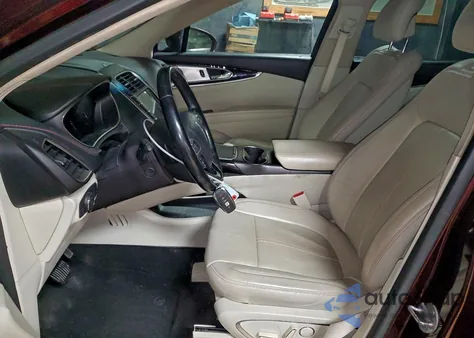 2018 Lincoln Mkx Black Label z USA, uszkodzony, nr VIN 2LMPJ7JR9JBL41527